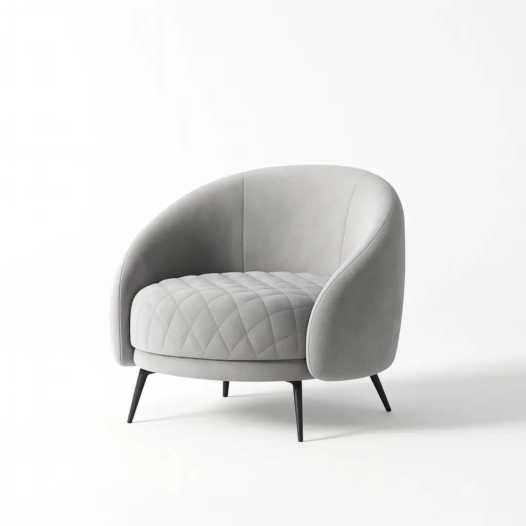 Мягкие кресла и пуфы