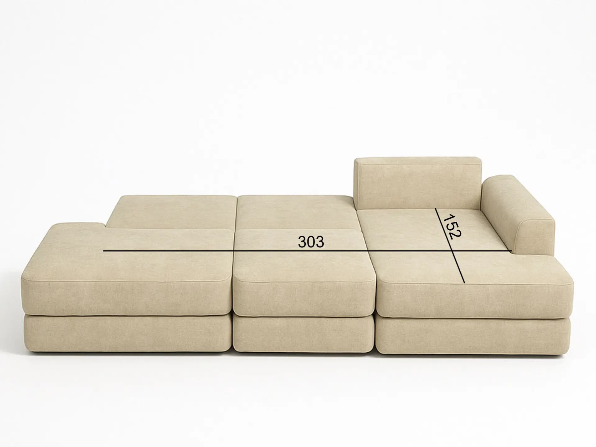 Размеры Спальное место