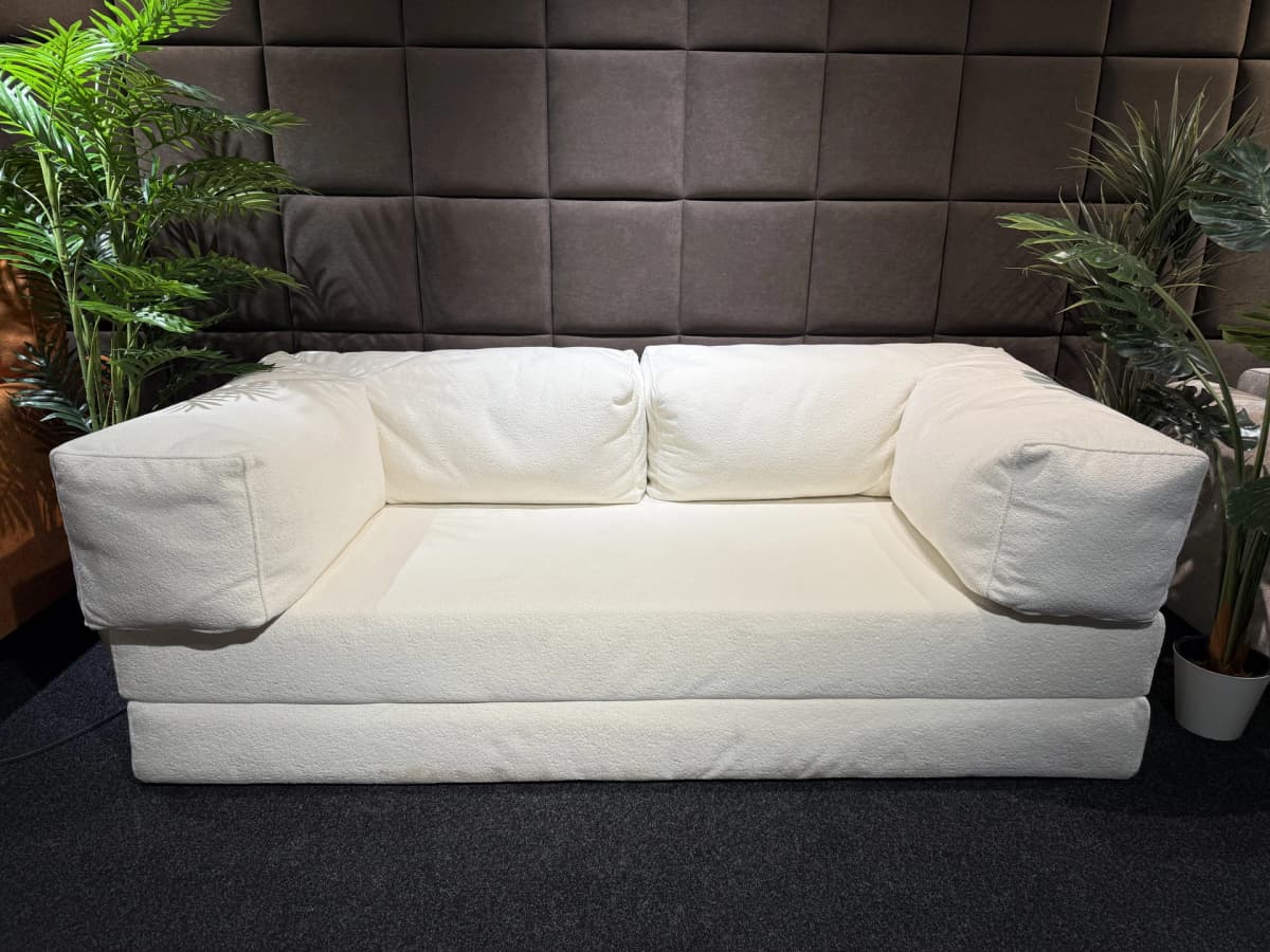 Прямой диван Бескаркасный Pandora 305 Angora